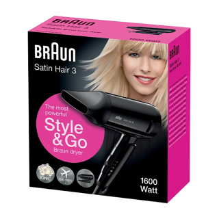 سشوار مسافرتی براون سری 3 Satin Hair مدل BRHD350E - 02