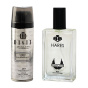 پک هدیه روز مرد 2 عددی شامل اسپری بدن مدل Creed Silver Mountain Water و عطر جیبی مدل Invictus