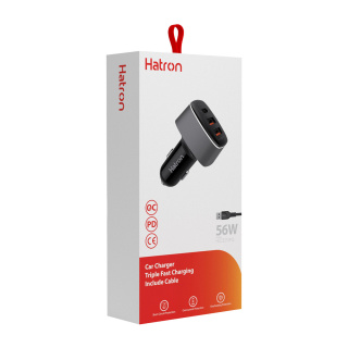 شارژر فندکی هترون مدل HCC3210PQ - 02