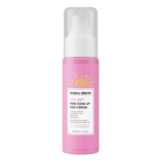 کرم ضد آفتاب SPF 50 مدل تناژ صورتی حجم 50 میلی لیتر مارودرم