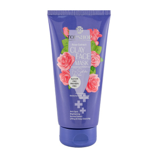 ماسک صورت آبرسان حاوی خاک رس مناسب پوست لک دار حجم 200 میلی لیتر تاپ شاپ