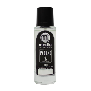 عطر جیبی مردانه مدیا مدل Polo Black حجم 35 میلی لیتر