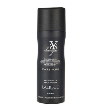 دئودورانت مردانه Lalique Encre Noire حجم 200میل شمیاس
