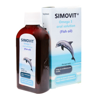 شربت سیموویت امگا 3 حجم 200 میلی لیتر سیمرغ دارو عطار - 01