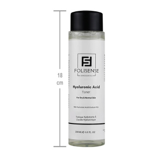 تونر مدل Hyaluronic Acid مناسب پوست خشک و نرمال حجم 200 میلی لیتر فولی سنس - 04
