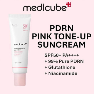 کرم ضد آفتاب تون آپ مدل PDRN Pink حجم 50 میلی لیتر مدی کیوب - 07