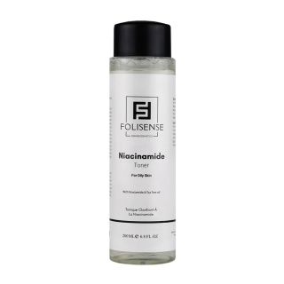 تونر مدل Niacinamide مناسب پوست چرب حجم 200 میلی لیتر فولی سنس