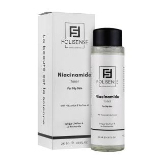 تونر مدل Niacinamide مناسب پوست چرب حجم 200 میلی لیتر فولی سنس - 01