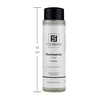 تونر مدل Niacinamide مناسب پوست چرب حجم 200 میلی لیتر فولی سنس - 04