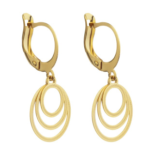 گوشواره طلا 18 عیار زنانه مدل ME0990 مهر گالری - 01
