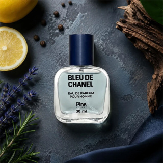 عطر جیبی مردانه مدل Bleu De Chanel حجم 30 میلی لیتر پینک ویژوال - 02