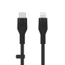 کابل شارژ سریع USB-C با رابط لایتنینگ مدل CAA009bt3MBK طول 3 متر بلکین