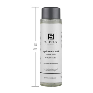 میسلار واتر مدل Hyaluronic Acid مناسب پوست خشک و نرمال حجم 200 میلی لیتر فولی سنس - 04