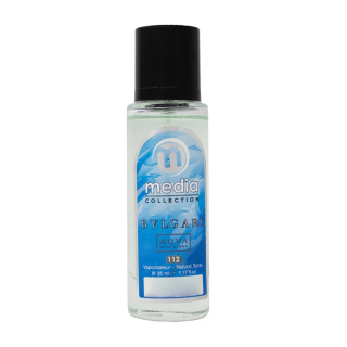 عطر جیبی مردانه مدل Bvlgari Aqva حجم 35 میلی لیتر مدیا
