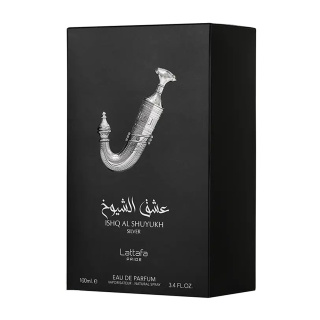 ادوپرفیوم مردانه لطافه مدل Ishq Al Shuyukh Silver حجم 100 میلی لیتر - 01