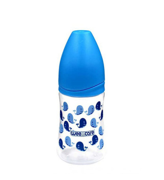 بطری شیرخوری دهان عریض 180 میل مام سنس P323 وی کر