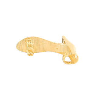 آویز گردنبند طلا 18 عیار زنانه طرح کفش کد MM2287 مهر گالری - 03