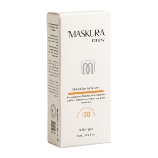 کرم ضد آفتاب مینرال دورچشم SPF 30 حجم 15 میلی لیتر ماسکورا - 03
