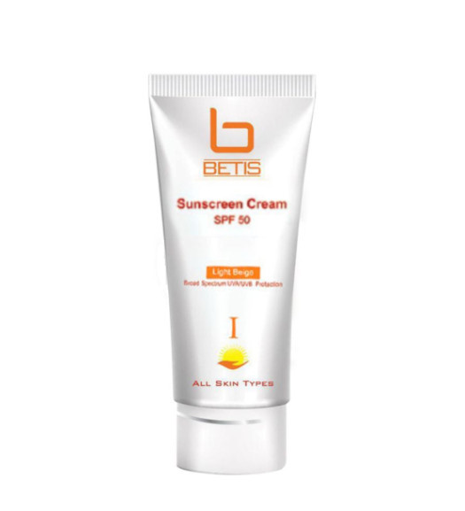 کرم ضد آفتاب رنگی بتیس با SPF50 مناسب انواع پوست حجم 45 میلی لیتر نمای ۲