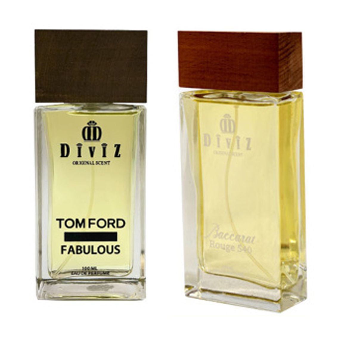 پک 2 عددی ادوپرفیوم مدل Baccarat Rouge حجم 100 میلی لیتر و Tom Ford Fabulous حجم 100 میلی لیتر