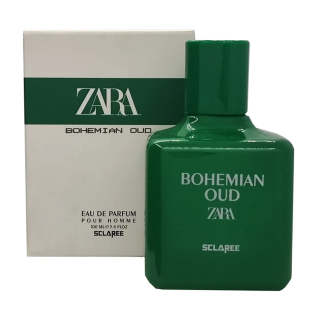 ادوپرفیوم مردانه مدل Bohemian Oud Zara حجم 100 میلی لیتر اسکلاره - 01