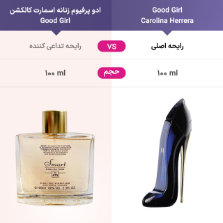 ادوپرفیوم زنانه اسمارت کالکشن مدل Good Girl شماره 475 حجم 100 میلی لیتر - 02