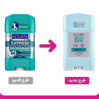 استیک کرمی ضد تعریق مدل Express حجم 75 میلی لیتر نوریتا - 01
