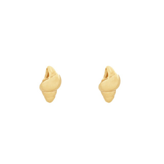 گوشواره 18 عیار شل برجسته