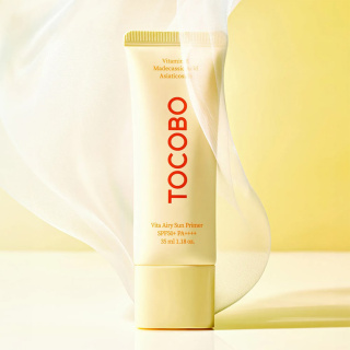 پرایمر ضد آفتاب مدل Vita Airy با SPF50 مناسب پوست چرب و مختلط حجم 35 میلی لیتر توکوبو - 02