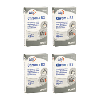 پک 4 عددی قرص Chrom + B3 بسته 60 عددی یوروویتال