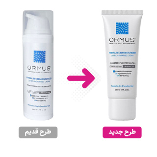 کرم مرطوب کننده فوق العاده قوی مدل Hydra Tech Moisturizer مناسب پوست نرمال تا خشک و حساس حجم 50 میلی لیتر اورموس - 01