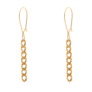 گوشواره طلا 18 عیار مدل کارتیه