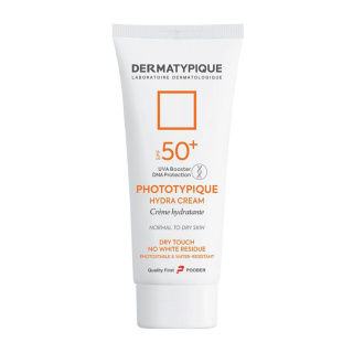 کرم ضد آفتاب مرطوب کننده درماتیپیک مدل Phototypique با Spf +50 مناسب پوست نرمال تا خشک حجم 50 میلی لیتر نمای ۲