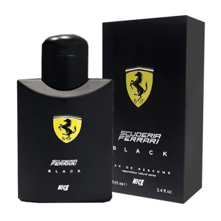 ادوپرفیوم زنانه مدل Ferrari Black Scuderia حجم 100 میلی لیتر نایس پاپت - 01