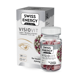 کپسول تقویت بینایی سوییس انرژی مدل Visiovit بسته 30 عددی - 01