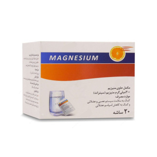 ساشه منیزیم بسته 20 عددی اکسیر آفرین آریا