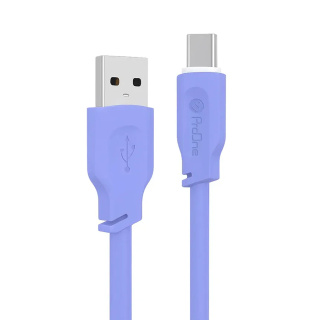 کابل شارژ و انتقال داده USB به Type-C پرووان مدل PCC144 - 01