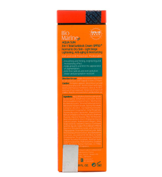 ضد آفتاب بژ روشن ضد چروک پوست معمولی و خشک SPF50 حجم 50میل بایو مارین - 05