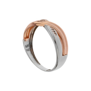 ست حلقه طلا 18 عیار زنانه و مردانه مدل MR1357 مهر گالری - 03