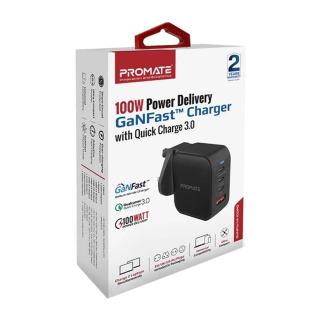 شارژر دیواری مدل GANPORT4-100PD پرومیت - 01