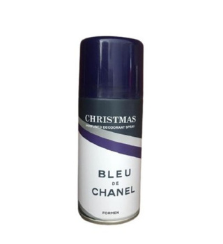 اسپری خوشبو کننده بدن 150 میل مردانه مدل Bleu de Chanel کریسمس