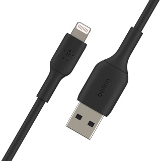 کابل شارژ سریع تبدیل لایتنینگ به USB-A بلکین مدل PVC A-LTG 1M BLK 2PK بسته 2عددی طول 1متر - 03