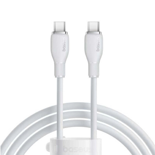 کابل شارژ سریع USB-C به USB-C بیسوس مدل Pudding P10355702221 B1