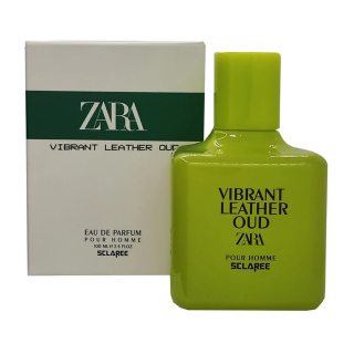 ادوپرفیوم مردانه مدل Vibrant Leather Oud Zara حجم 100 میلی لیتر اسکلاره - 01