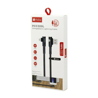 کابل تبدیل USB به لایتنینگ پرووان مدل PCC300L - 02
