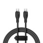 کابل شارژ سریع USB-C به USB-C مدل Pudding P10355702111-B1