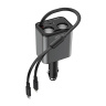 شارژر فندکی مدل MULTIPORT 90W GL-CC07 گرین لاین