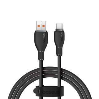 کابل شارژ سریع USB-A به USB-C بیسوس مدل Pudding P10355703111-B1