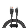 کابل شارژ سریع USB-A به USB-C مدل Pudding P10355703111-B1 بیسوس