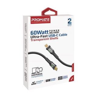 کابل USB-C پرومیت مدل TRANSLINE-CC - 01